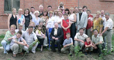Matuseviches and their friends. On a Vladimir Ivanovich Matusevich's birthday