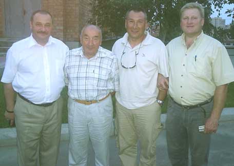 From left to right: Leonid, Henryk, Jaroslaw, Gennady