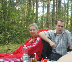 It's me (Yury) and my wife (Natalia)
