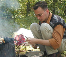 Alexander Matusevich is the main expert in shashlik