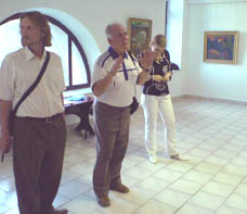 Exhibition opening