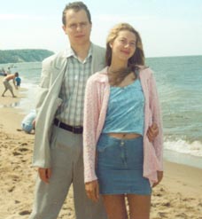 Светлогорск. На городском пляже. 9-го июля 2004 г.