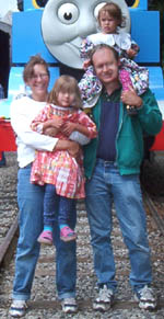 Paul Matusewicz, his wife Sara, daughters Anna and Dana